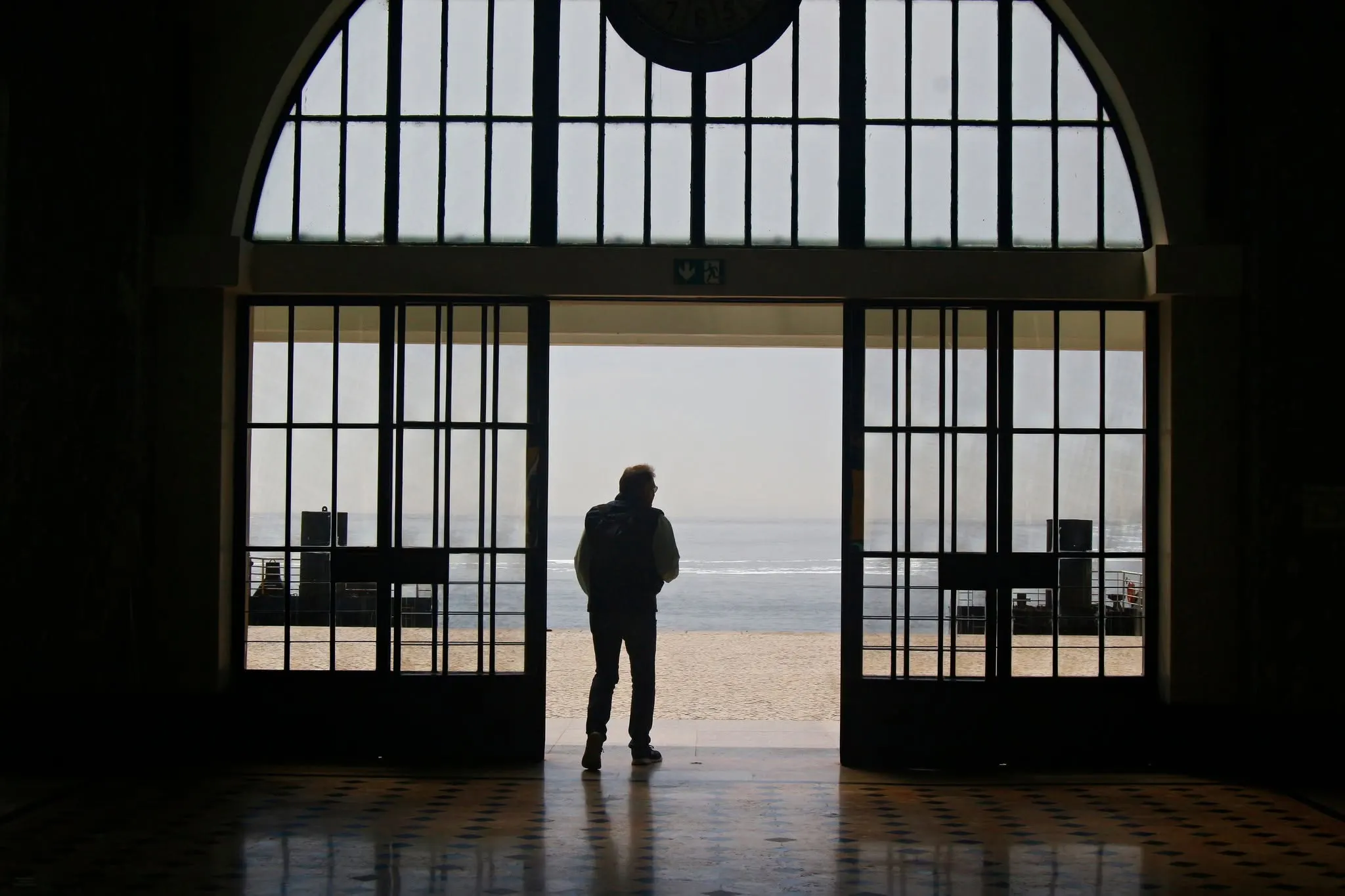 A porta do mar. Fotografia de Manuel Tavares da Silva.