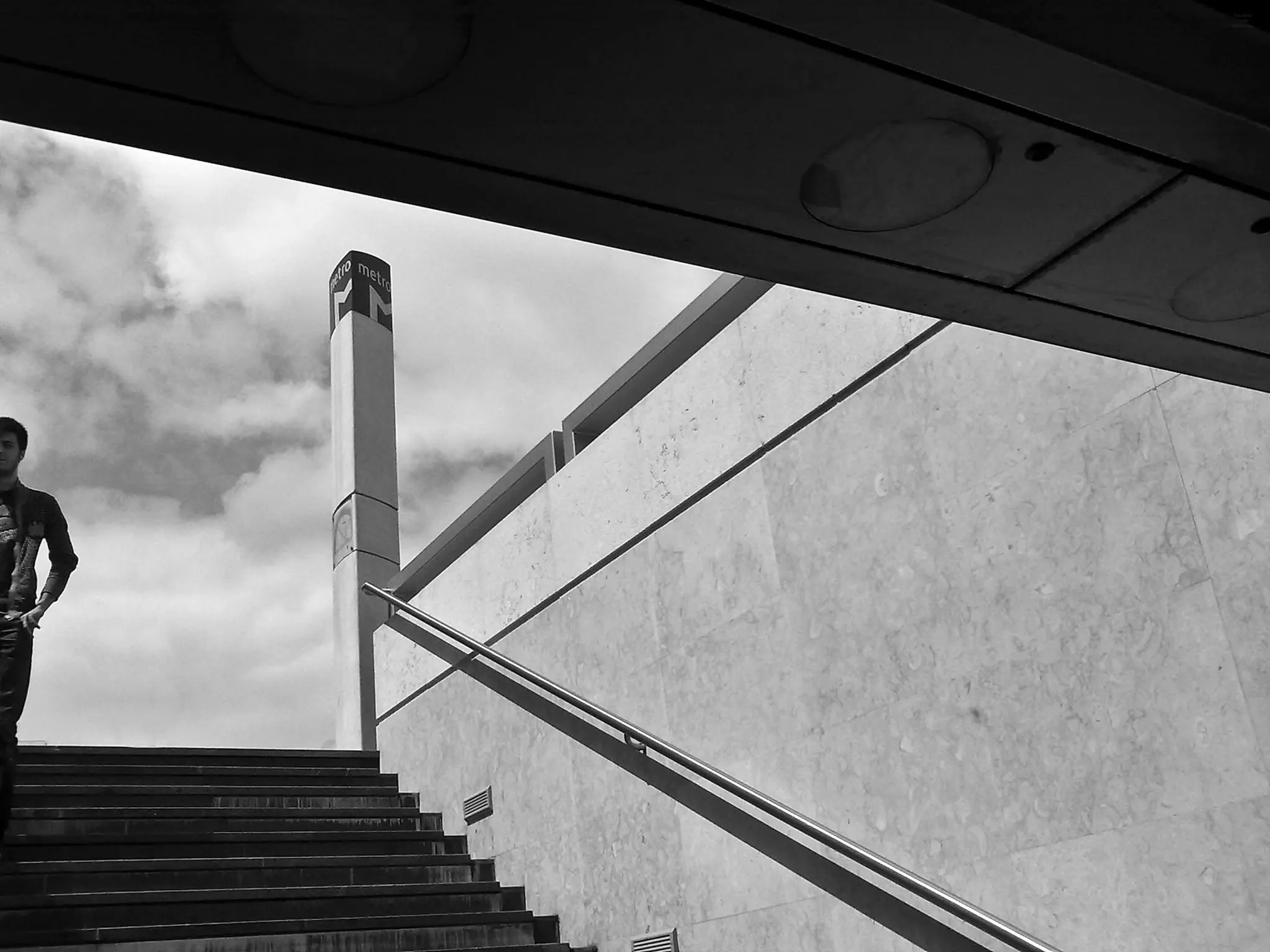 Diagonal. Fotografia de Manuel Tavares da Silva.